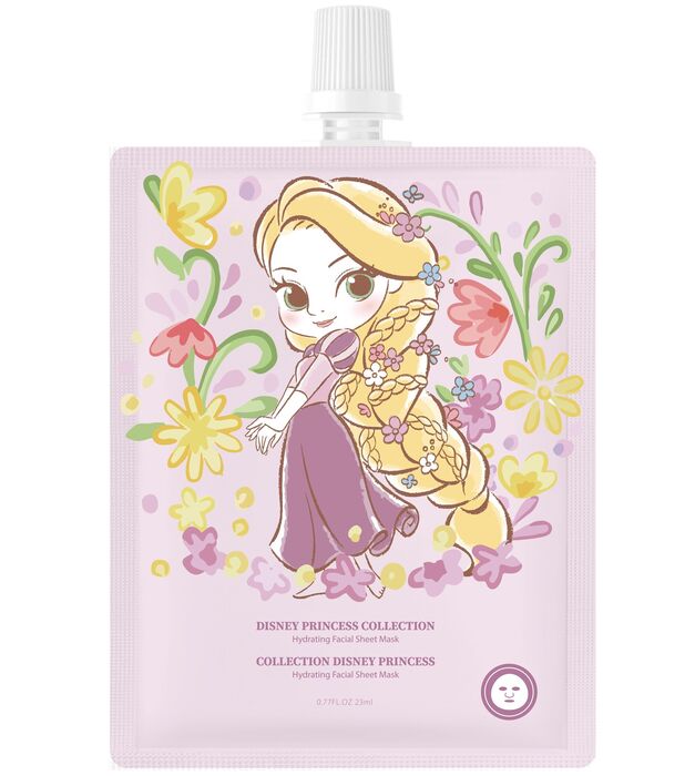Disney - Coleção das princesas, máscara facial noturna - Rapunzel