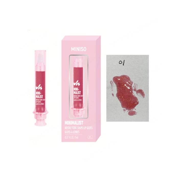 Gloss Labial Minimalista Brilho Intenso (01)