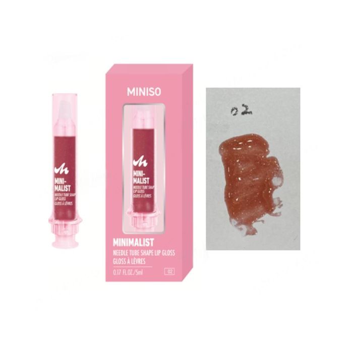 Gloss Labial Minimalista Brilho Intenso (02)