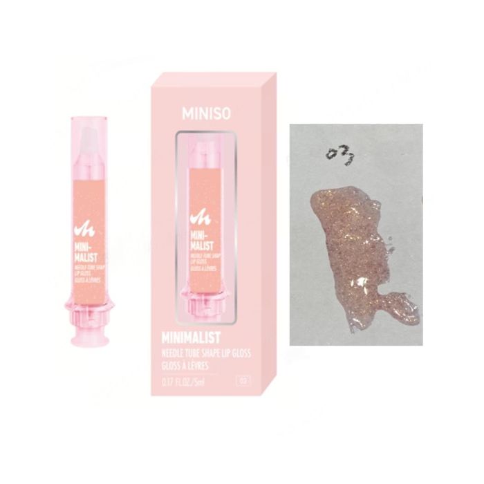 Gloss Labial Minimalista Brilho Intenso (03)
