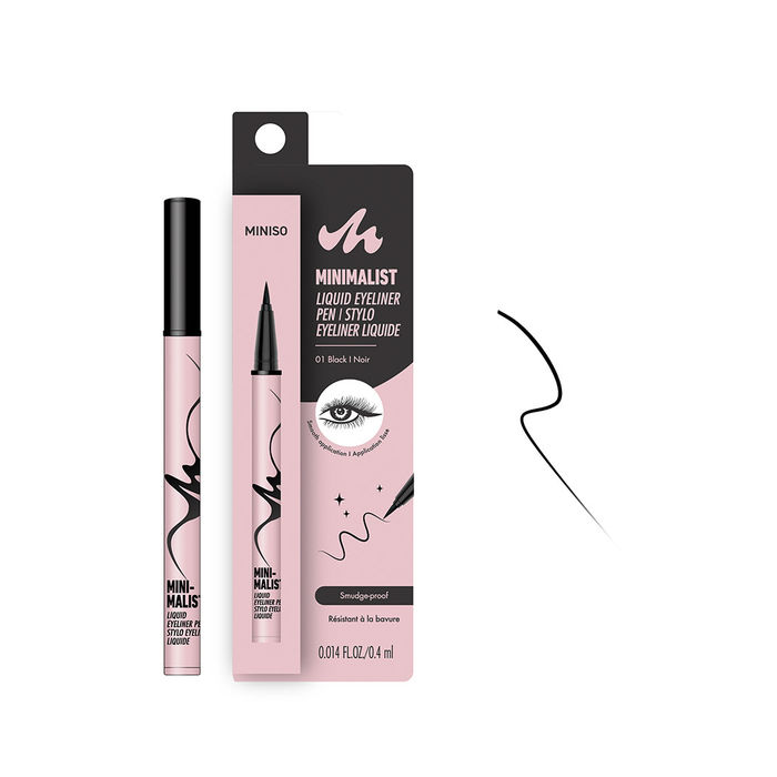 Caneta Eyeliner Líquido Minimalista (01 Preto)