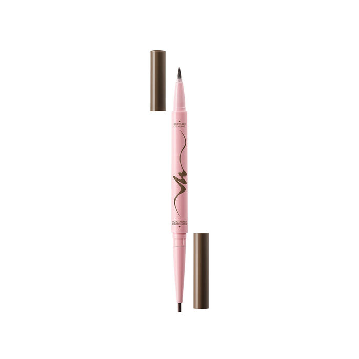 Eyeliner 2 em 1 da Minimalist (03 Castanho Quente)