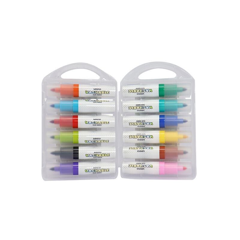Conjunto de Marcadores de 12 cores