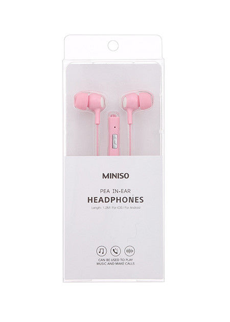 Auriculares com Fios SE383 (Rosa e Branco)
