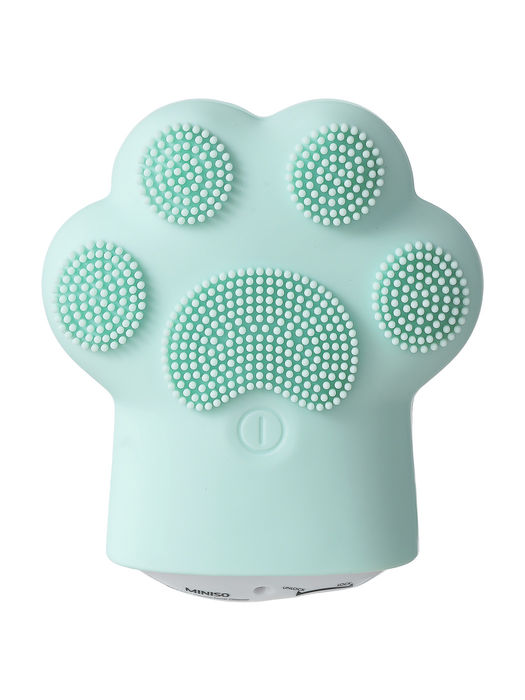 Limpador Facial de Silicone Patinha de Gato (Verde Claro)