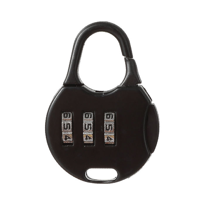 Mini Cadeado - Preto