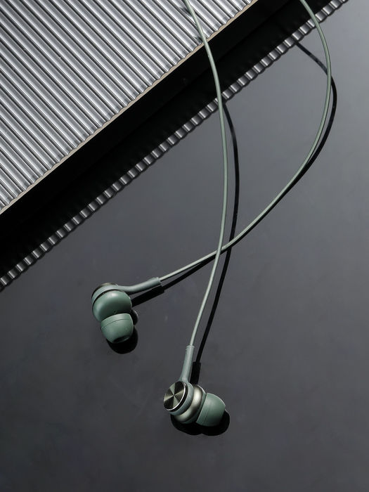 Auriculares in-ear de metal HIFI (verde)