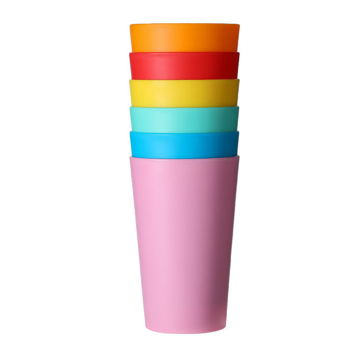 Conjunto de 6 Copos (Colorido)