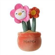 Peluche Vaso c/ Flores Penpen