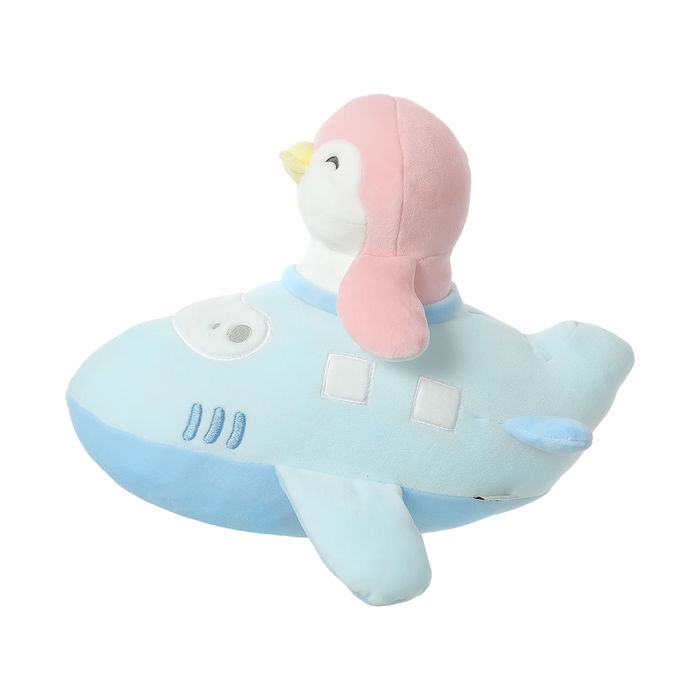 Peluche Pen Pen Avião Travel (Rosa)