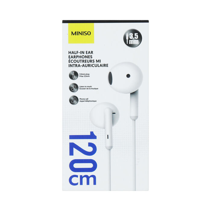 Auriculares Brancos