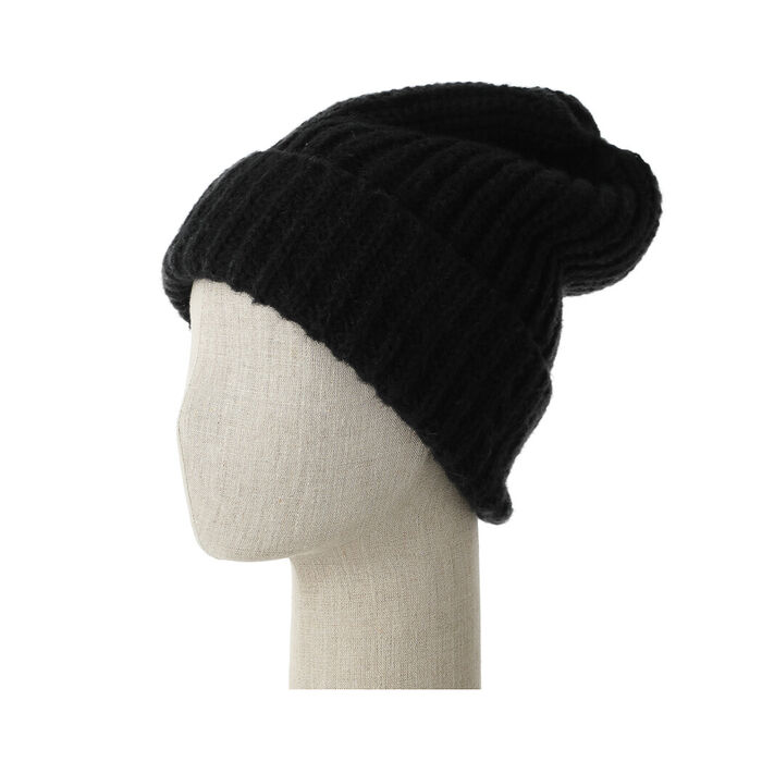 Gorro de Inverno em Tricot (Preto)