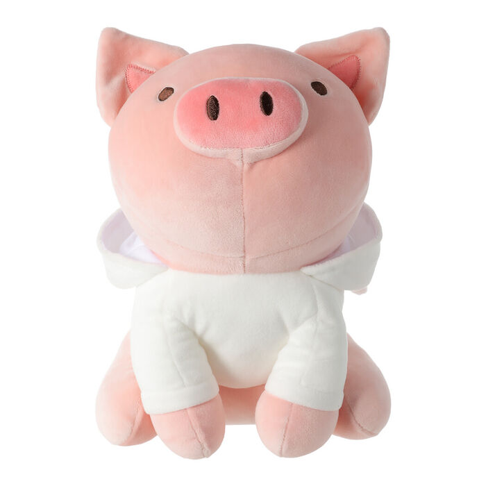   Peluche Sentado Piglet (Chapéu de Unicórnio)