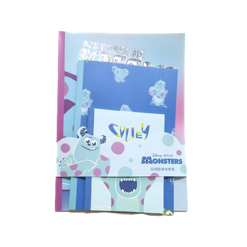 Cadernos Sulley (3pack) (40 folhas) - Disney Pixar