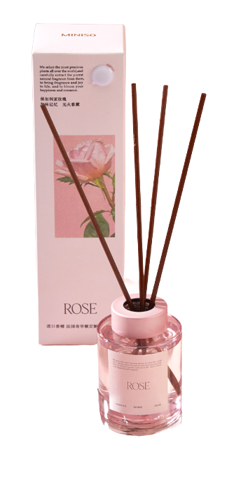 The Language of Flowers Series Reed Diffuser(Bulgarian Rose, 100mL)