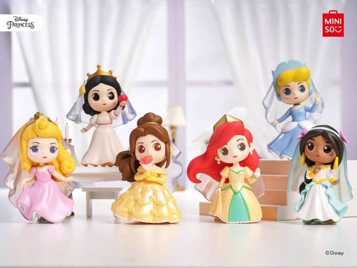 Disney - Porta-chaves Blind Box Princesas Disney Noivas