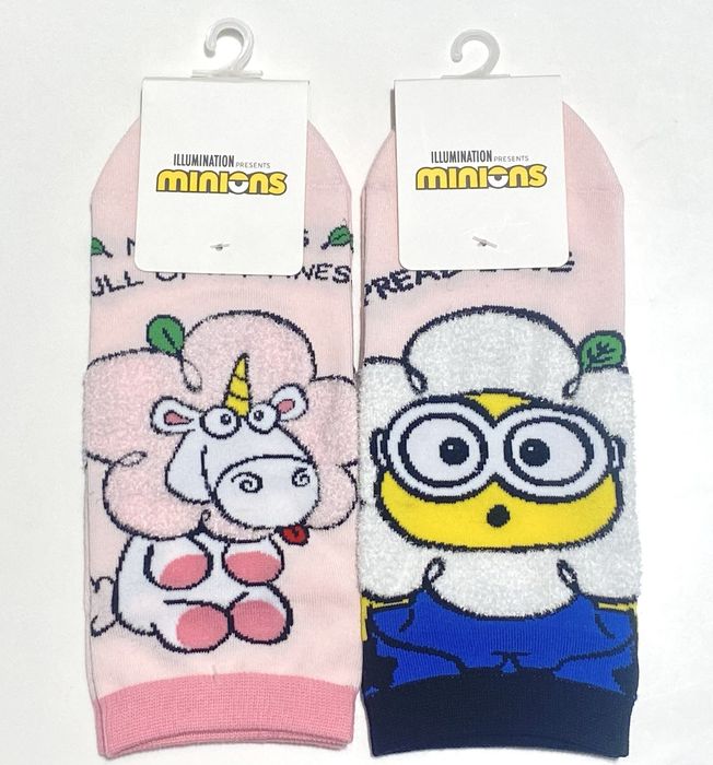 Minions - Meias - Rosa