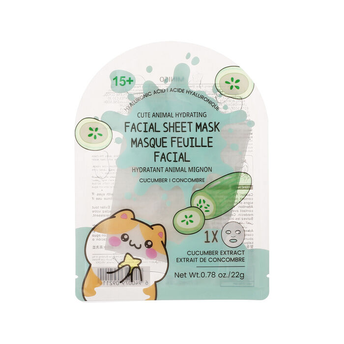 Máscara Facial Hidratante - Pepino