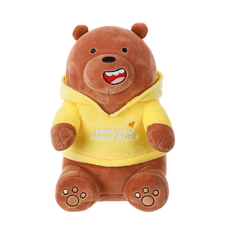 Peluche "Nós, os Ursos" com Hoodie (Pardo)