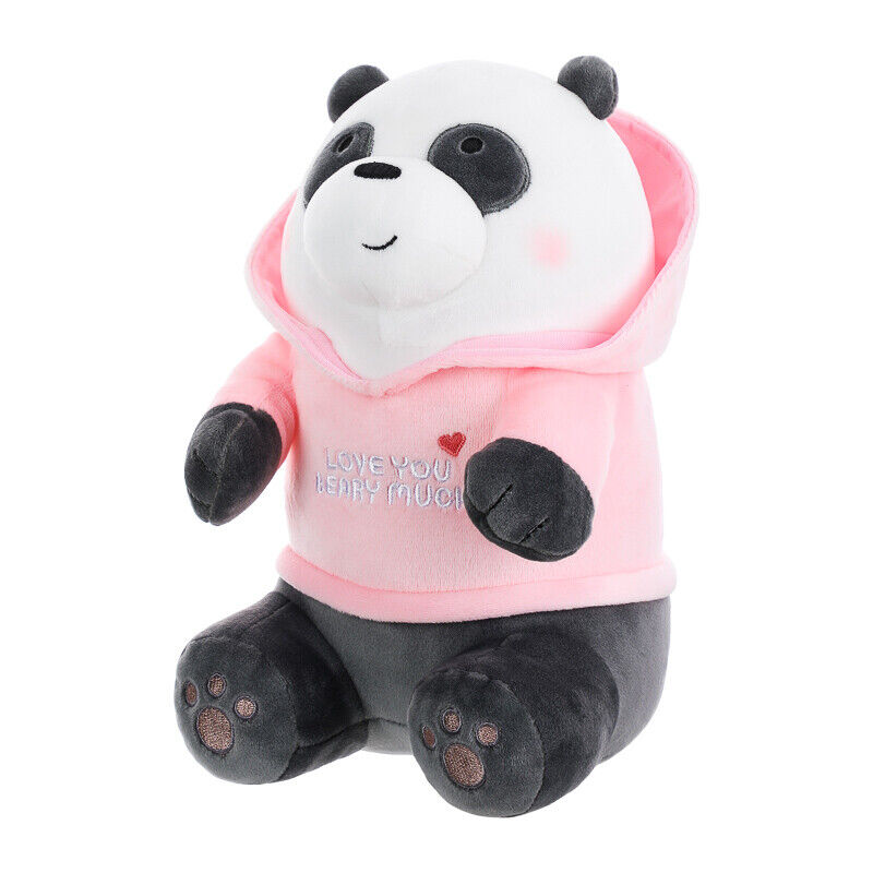 Peluche "Nós, os Ursos" com Hoodie (Panda)