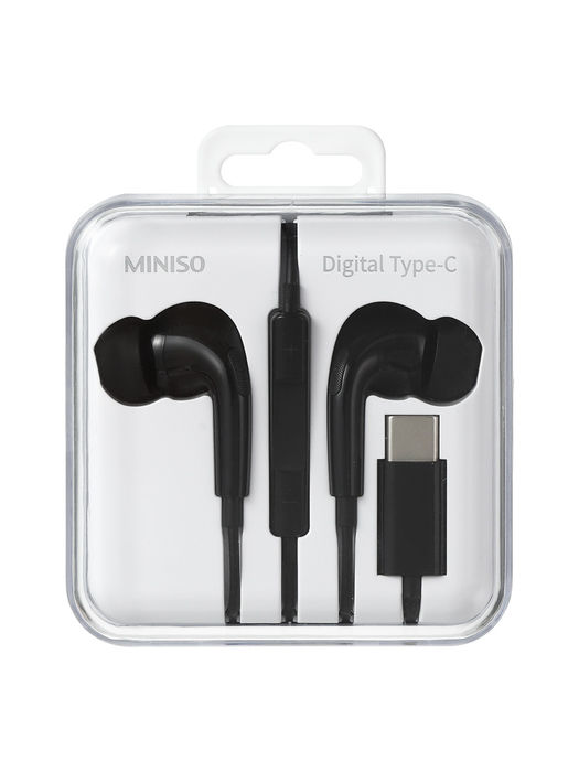 Auriculares Type-C (Preto)