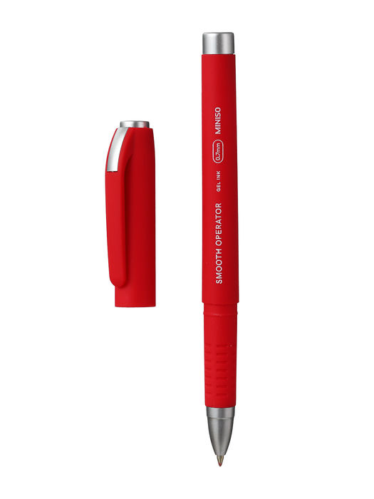 Caneta de Gel 0.7mm GA701 (Vermelha, Tinta Vermelha)