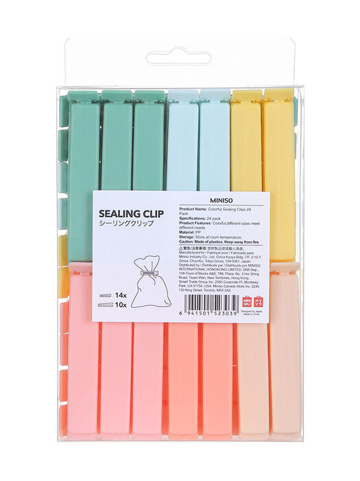 Molas Vedantes para Alimentos (24 unidades, Colorido)