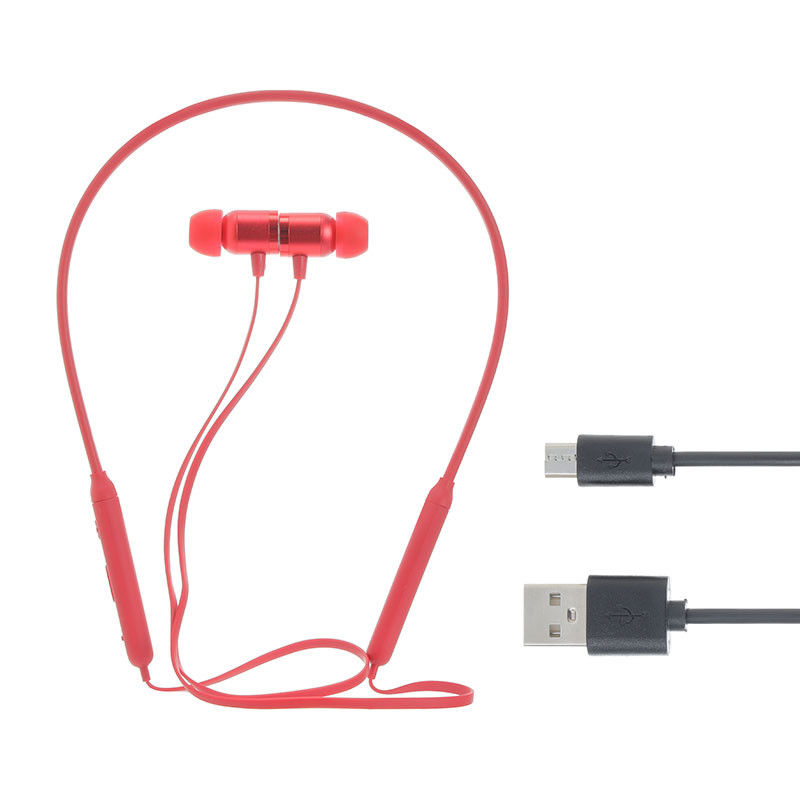 Earphones Wireless (Vermelho)