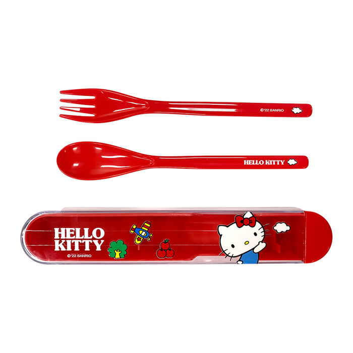 Sanrio - Kit de Talheres - Hello Kitty