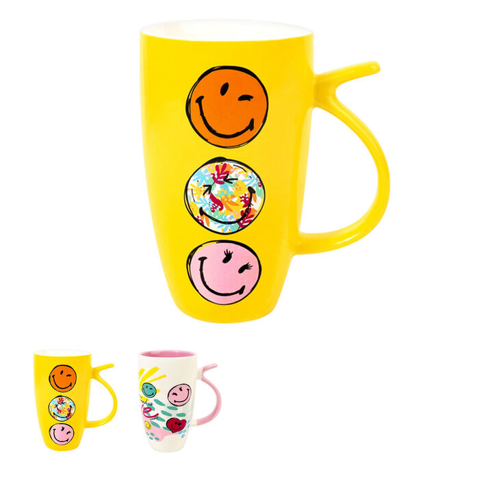 Smiley World - Caneca de Cerâmica - 560ml