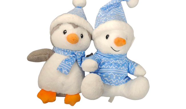 Peluches de Natal - Azul