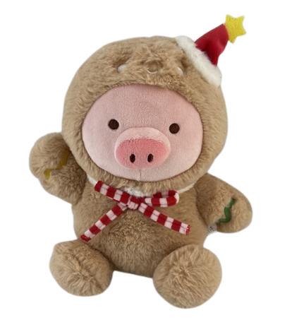 Peluche de Natal - Porco Mini Family