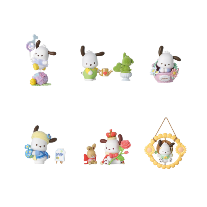 Pochacco - Flower (Blind Box da Sanrio)