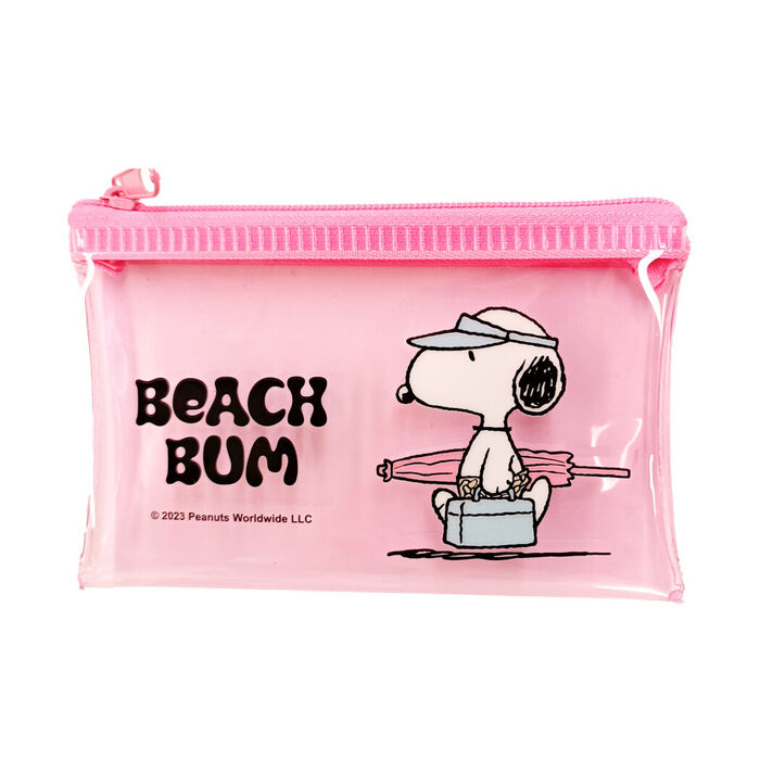 Estojo PVC (Rosa) - Snoopy