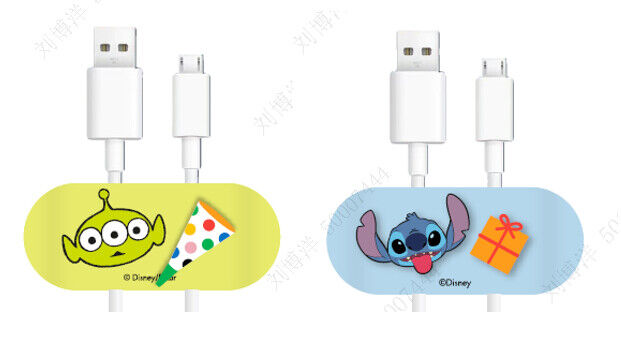 Disney - Suporte de Cabos Stitch & Alien 