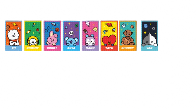 BT21 - Puzzle magnético