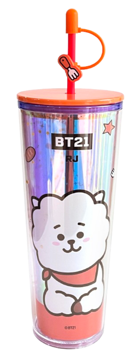 BT21- Copo com Palhinha (800mL) - RJ