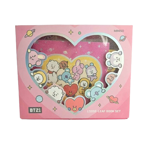 BT21 - Kit de Papelaria