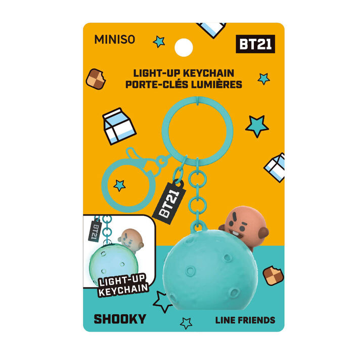 BT21 - Porta-Chaves com Luz - SHOOKY