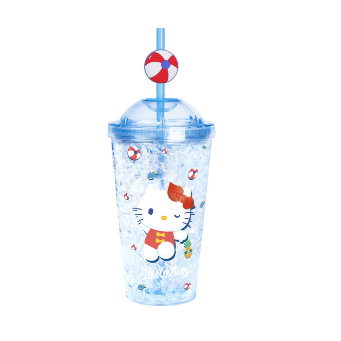 Copo Térmico da Hello Kitty Jump into Summer de 480mL