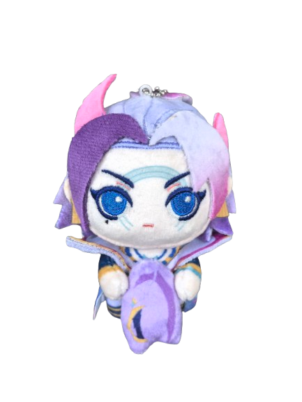 Pendente de Peluche com Mola de League of Legends (Aphelios)