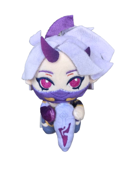 Pendente de Peluche com Mola de League of Legends (Akali)
