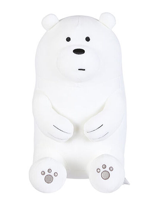 Peluche sentado "Nós, os Ursos" (Polar)