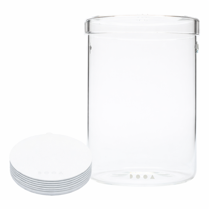 Kit Glass Pot MARU 130 e Magnet Light G