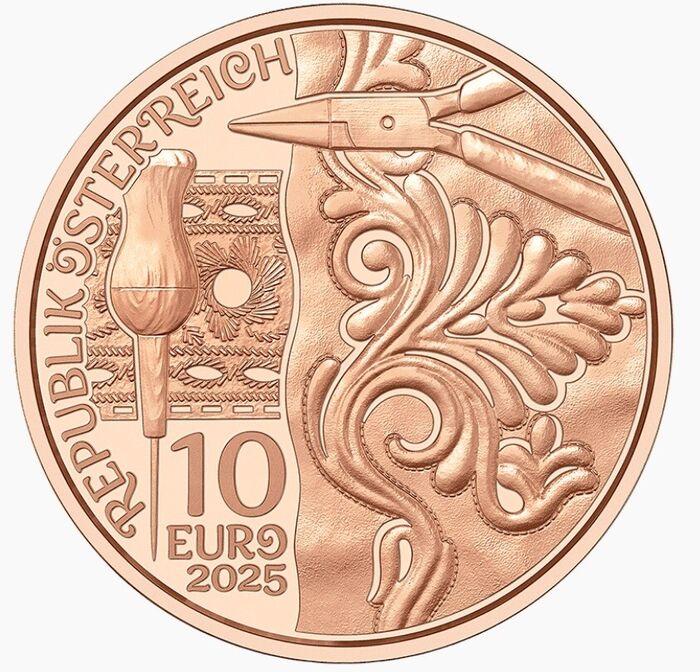 10 Euros 2025 - Roupa de Couro 