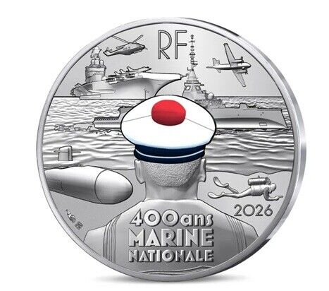 10 Euros 2026 - Marinha Francesa