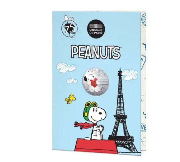 10 Euros -  Coincard Snoopy 