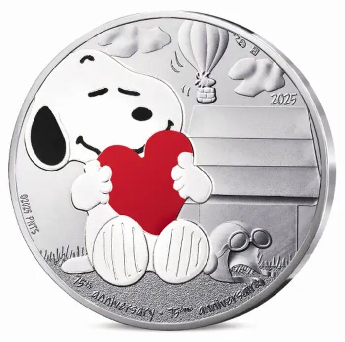 10 Euros -  Coincard Snoopy 
