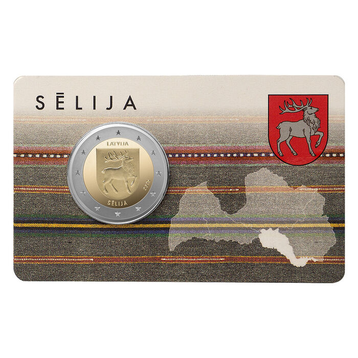 2 Euros Selija coincard 
