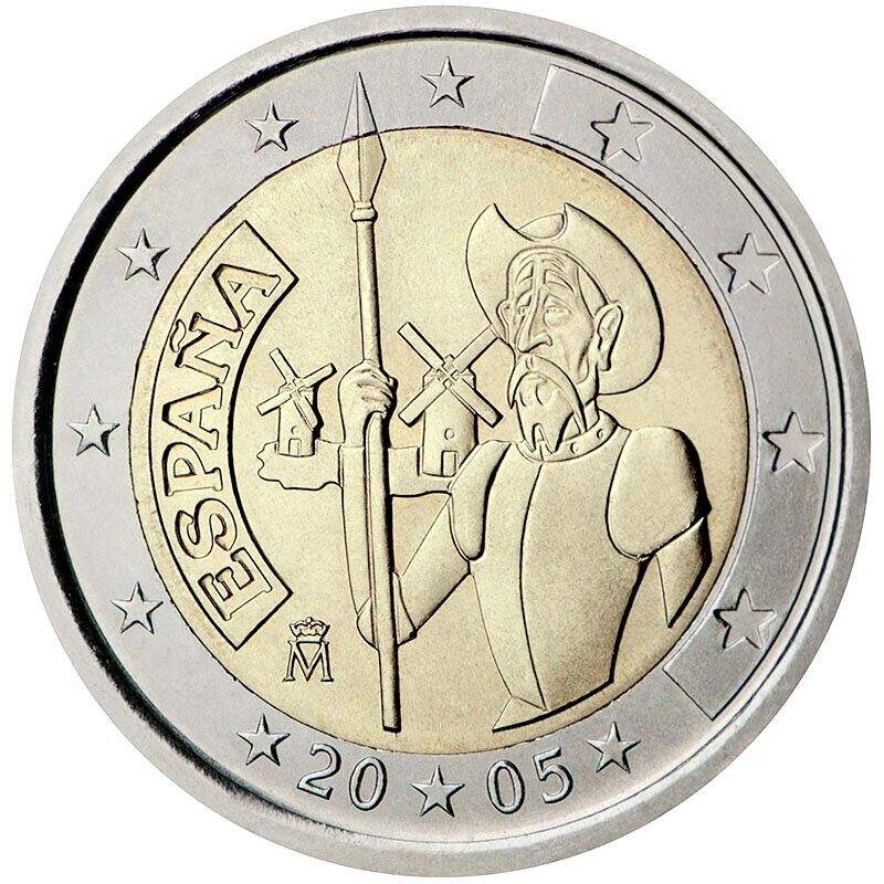 2 Euro - Don Quixote 2005